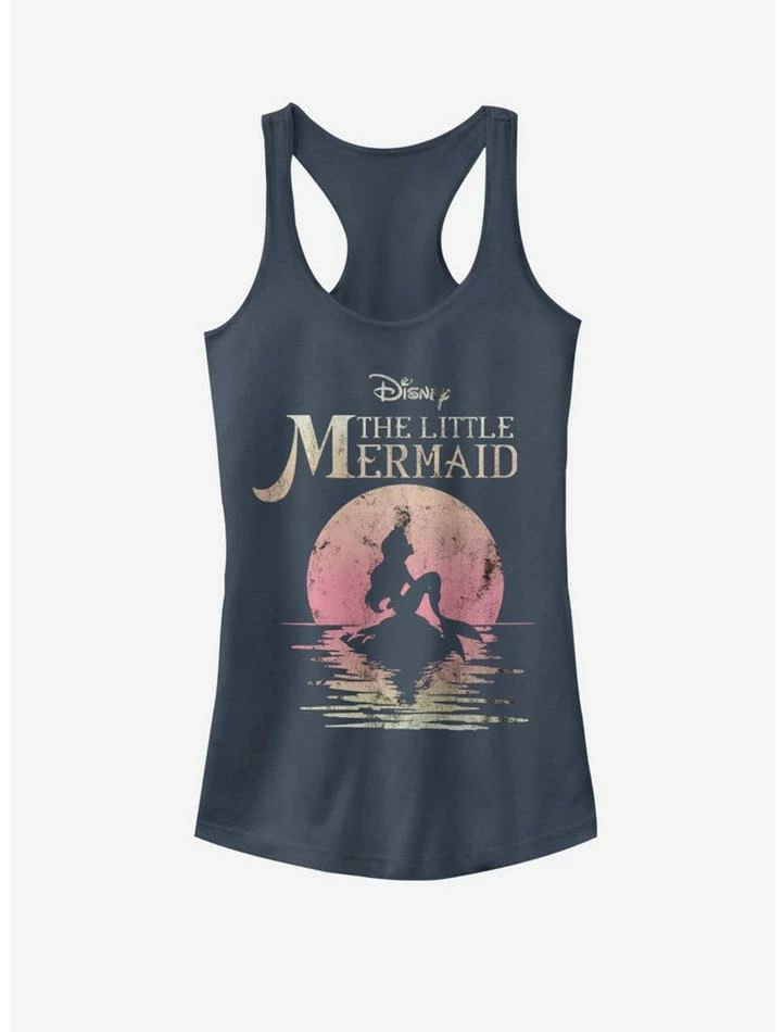 Flash Sale β€οΈ Disney The Little Mermaid Mermaid Moon π Girls Tank π 1 Flash Sale β€οΈ Disney The Little Mermaid Mermaid Moon π Girls Tank π