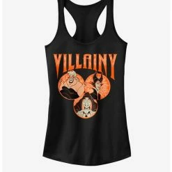 Best deal ⌛ Disney Villains Villainy Circled ❤️ Girls Tank ✔️