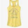 Outlet 🔥 Disney Beauty and the Beast No Smile Girls Tank ❤️