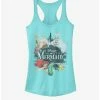 Outlet ❤️ Disney The Little Mermaid Watercolor Mermaid 🔔 Girls Tank 🥰