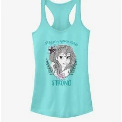 Coupon 😉 Disney The Little Mermaid Strong Mom 💯 Girls Tank ✨