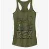 Flash Sale 🧨 Disney Pixar Toy Story Nervous Rex Girls Tank 😉