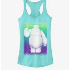Top 10 💯 Disney Big Hero 6 Baymax Wave Girls Tank 🎉