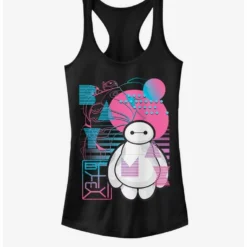 Brand new 👏 Disney Big Hero 6 Baymax Electric 👍 Girls Tank ❤️
