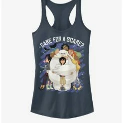 Best Sale 🎉 Disney Big Hero 6 Scare Baymax 😍 Girls Tank ✔️