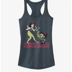 Cheapest 😀 Disney Wreck-It Ralph Apple a Day Girls Tank 😀