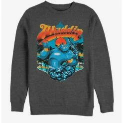 Deals 🔔 Disney Aladdin Tropical Genie Sweatshirt 😀