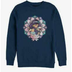 Best Pirce ✨ Disney Aladdin Glass Jasmine Sweatshirt ❤️