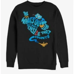 Coupon 😍 Disney Aladdin Quote Genie Bottle Sweatshirt 🛒