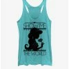 Best Pirce 💯 Disney Aladdin Jasmine Silo Girls Tank 🤩