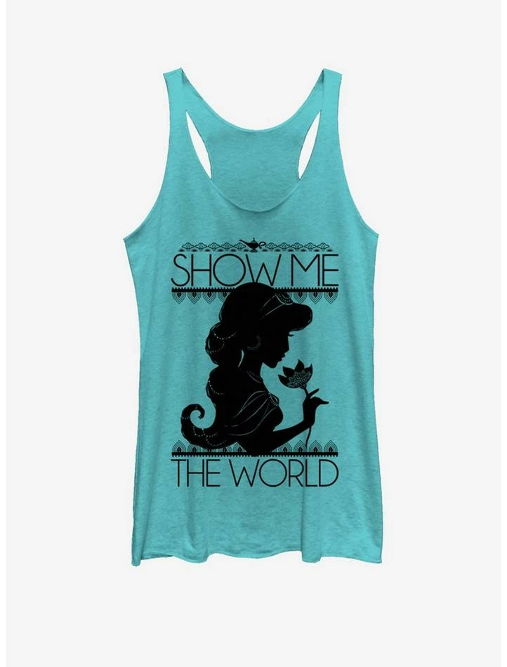 Best Pirce π― Disney Aladdin Jasmine Silo Girls Tank π€© 1 Best Pirce π― Disney Aladdin Jasmine Silo Girls Tank π€©