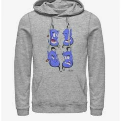 Best Sale ⭐ Disney Aladdin Genie Faces Hoodie ⭐