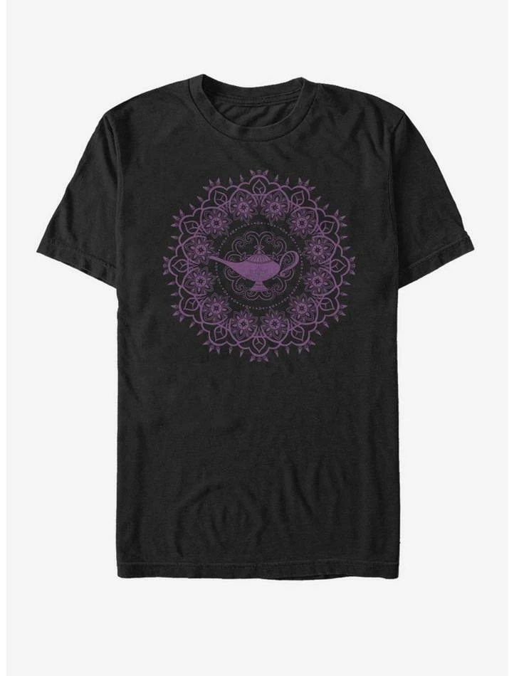 Hot Sale 👍 Disney Aladdin Lamp Mandala T-Shirt 😀 1 Hot Sale 👍 Disney Aladdin Lamp Mandala T-Shirt 😀