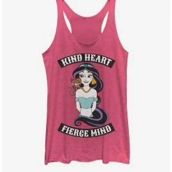 Best Pirce 🔥 Disney Aladdin Jasmine Fierce Girls Tank ⌛