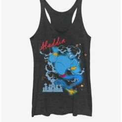 Budget 🧨 Disney Aladdin Genie Sparkle 🎁 Girls Tank ⌛