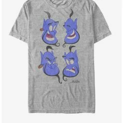 Best Sale 🌟 Disney Aladdin Genie Faces T-Shirt 🥰