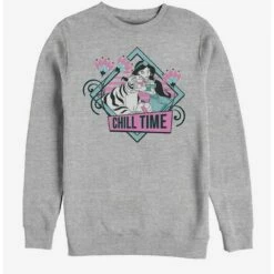Outlet ❤️ Disney Aladdin Jasmine Chill Sweatshirt 👏