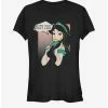 Best reviews of 🎉 Disney Aladdin Jasmine Long Hair Don't Care Girls T-Shirt 🤩