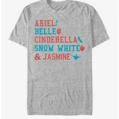 Best reviews of 🤩 Disney Aladdin Americana Stacked Names T-Shirt 🎉