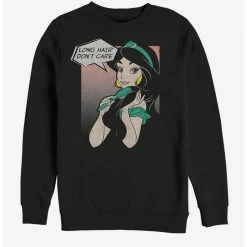 Flash Sale ⭐ Disney Aladdin Jasmine Long Hair Don't Care Sweatshirt 💯