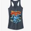 Promo ⭐ Disney Aladdin Tropical Genie 💯 Girls Tank 🔔