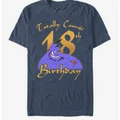 Discount 😉 Disney Aladdin Genie 🤩 Birthday 18 T-Shirt ⭐