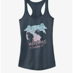 New 🛒 Disney Aladdin Always And Forever Girls Tank ✔️