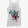 Discount ⭐ Disney Aladdin Vintage Poster 🎁 Girls Tank 🎉