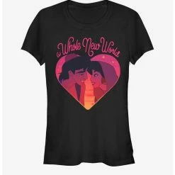 Brand new ✔️ Disney Aladdin Love 🎉 Girls T-Shirt ⌛