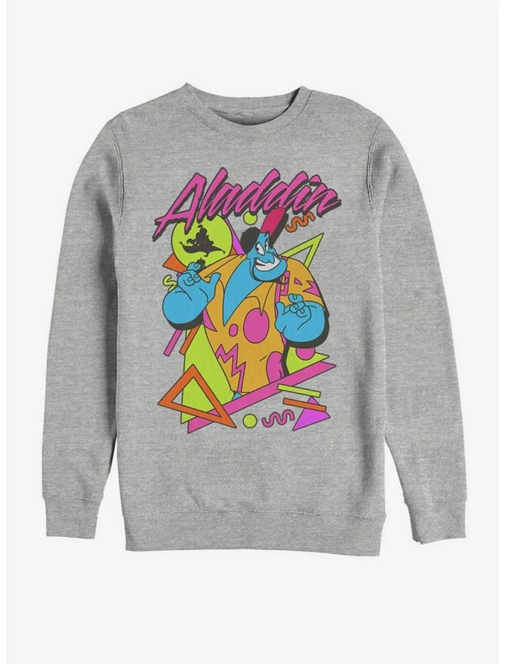 Promo 🔔 Disney Aladdin Retro Genie Sweatshirt 🤩 1 Promo 🔔 Disney Aladdin Retro Genie Sweatshirt 🤩