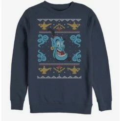 Best Pirce ✨ Disney Aladdin Ugly Genie Sweatshirt ❤️