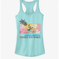 Cheap 🎁 Disney Aladdin Desert Daze Girls Tank 😍