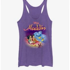 Deals 👍 Disney Aladdin VHS Art Girls Tank 😉