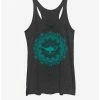 Buy 😉 Disney Aladdin Lamp Mandala - TEAL INK ✔️ Girls Tank ⌛