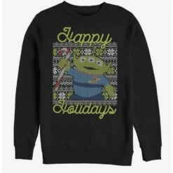 Brand new ⌛ Disney Pixar Toy Story Alien 😀  Christmas Sweatshirt ⭐