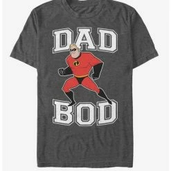 Deals ✔️ Disney Pixar The Incredibles Dad Bod T-Shirt ⭐