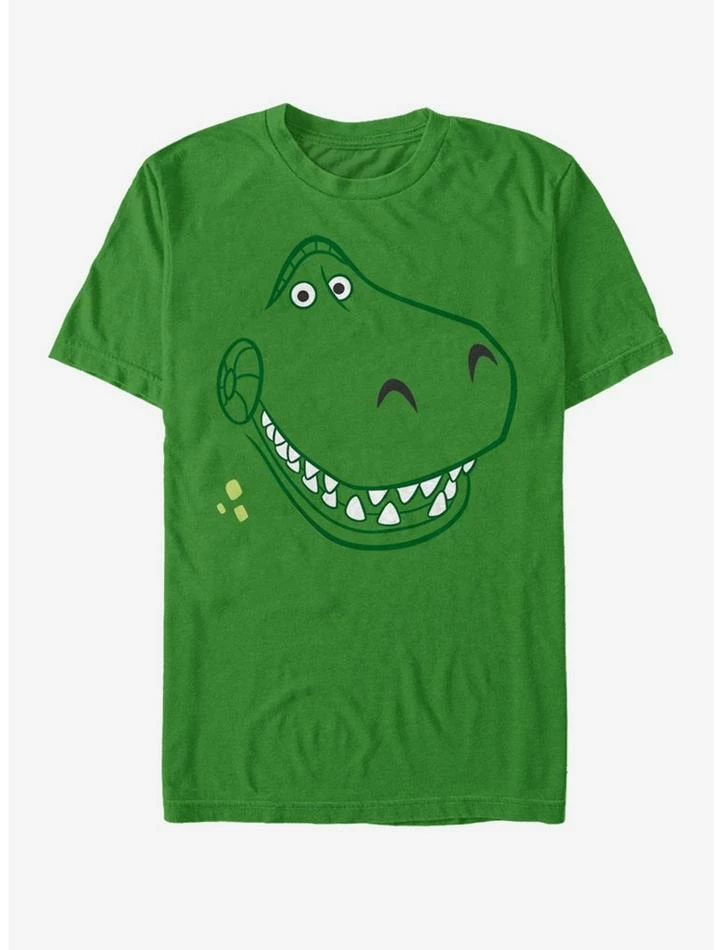 Best Pirce 💯 Disney Pixar Toy Story Rex Big Face T-Shirt 🎉 1 Best Pirce 💯 Disney Pixar Toy Story Rex Big Face T-Shirt 🎉