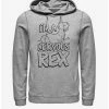Promo 🧨 Disney Pixar Toy Story Nervous Rex Hoodie ✔️