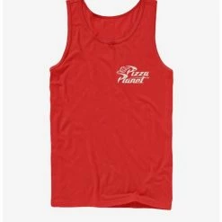 Cheap 🥰 Disney Pixar Toy Story Pizza Pocket Logo Tank 🌟