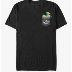 Brand new 🛒 Disney Pixar Toy Story Alien Faux Pocket T-Shirt ⭐ -Dressup Outfits Shop 12091219 hi