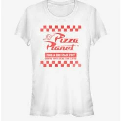 Best Pirce ✨ Disney Pixar Toy Story Pizza Planet Box 🔥 Girls T-Shirt ✔️