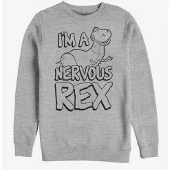 Flash Sale 🧨 Disney Pixar Toy Story Nervous Rex Sweatshirt 💯