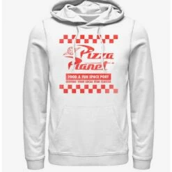 Discount ✔️ Disney Pixar Toy Story Pizza Planet Box Hoodie 💯