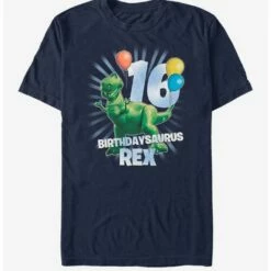 New ✔️ Disney Pixar Toy Story Ballon Rex 16 T-Shirt 🎉