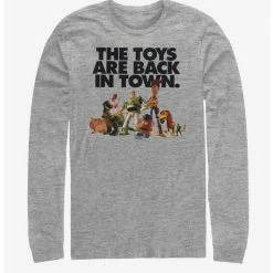 Hot Sale ⌛ Disney Pixar Toy Story In Town Long-Sleeve T-Shirt 👏