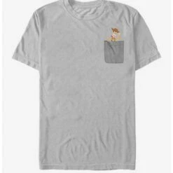 New 🔥 Disney Pixar Toy Story Woody Faux Pocket T-Shirt 🔔 -Dressup Outfits Shop 12100651 hi