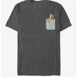 Outlet 😀 Disney Pixar Toy Story Woody Faux Pocket T-Shirt ❤️ 5 Outlet 😀 Disney Pixar Toy Story Woody Faux Pocket T-Shirt ❤️ -Dressup Outfits Shop 12100667 hi