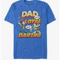 Wholesale 🤩 Disney Pixar Toy Story Loyal And Daring T-Shirt 👍 -Dressup Outfits Shop 12100901 hi