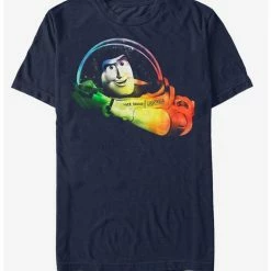 Outlet 🔔 Disney Pixar Toy Story Rainbow Buzz T-Shirt 🛒