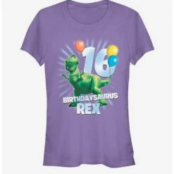 Promo 👍 Disney Pixar Toy Story Ballon Rex 16 Girls T-Shirt 🛒